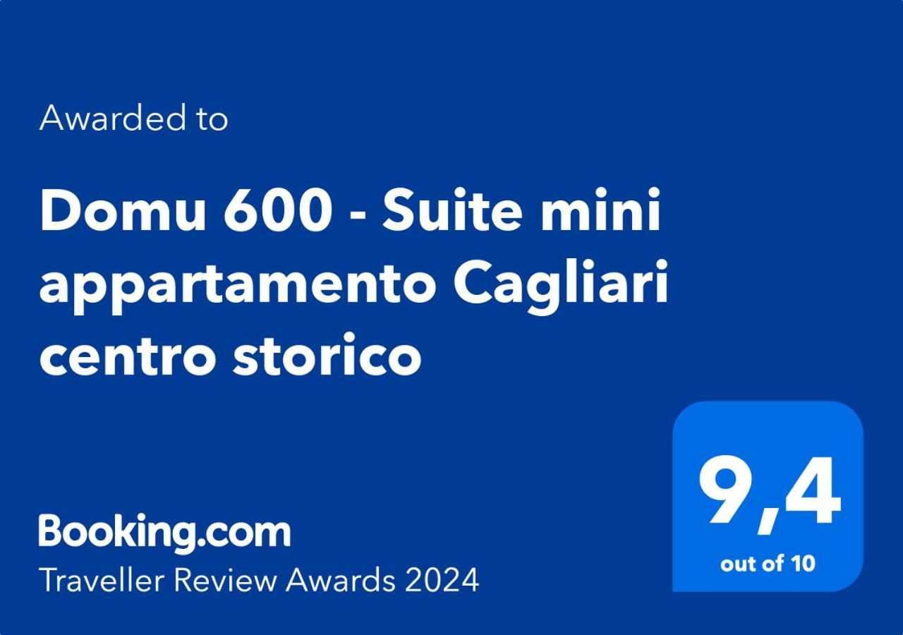 Domu 600 - Suite Mini Appartamento Cagliari Centro Storico Eksteriør billede
